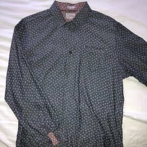 Vintage Looking 7 Diamonds Button Down Shirt